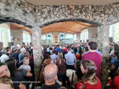 N. Sra. Aparecida â€“ Missa das 10 horas lota SantuÃ¡rio (12/10)